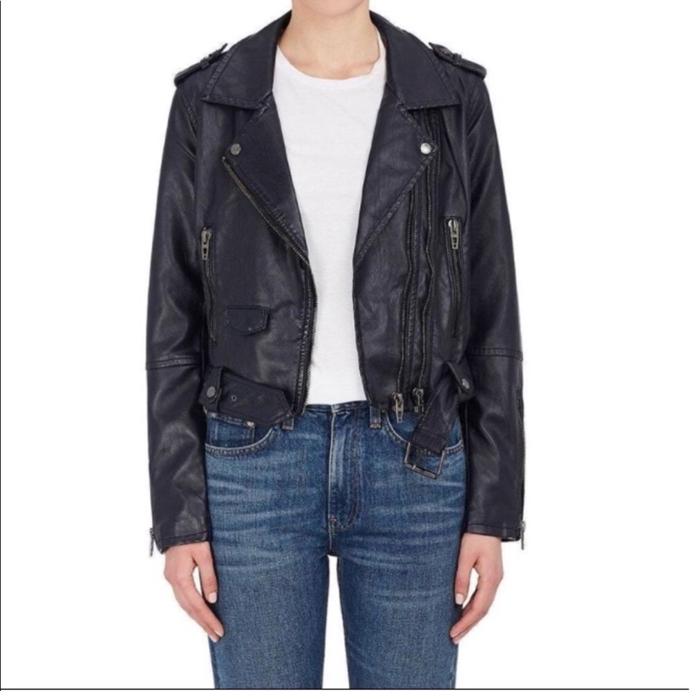 New Blank NYC Uninvited Faux Leather Jacket